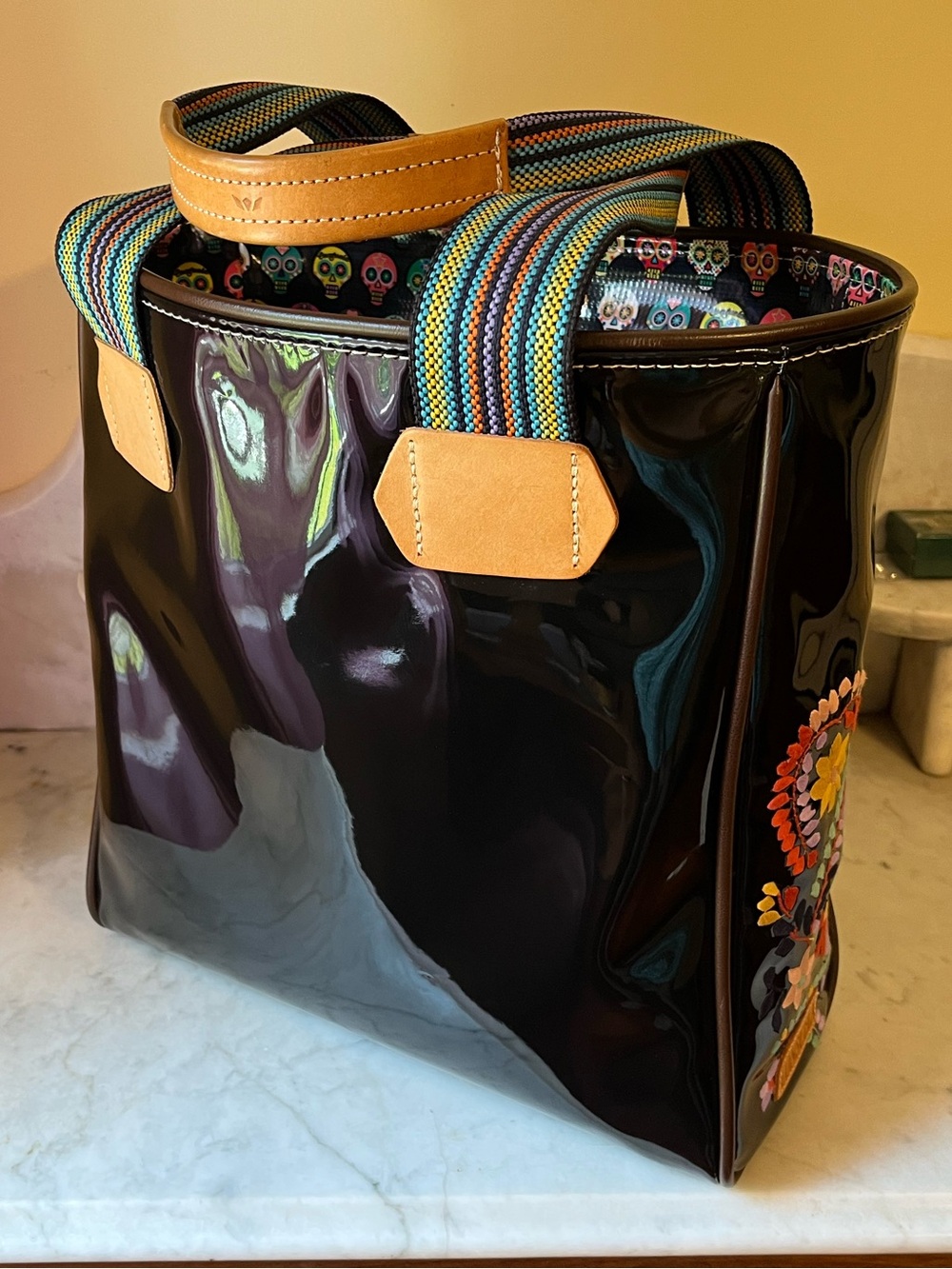Consuela Poppy Classic Tote - EUC - Picture 6 of 13